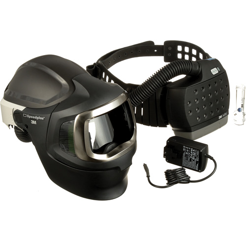 Adflo Powered Air Purifying Respirator, Welding Helmet, Lithium-Ion Battery Moffatt Supply & Specialties
