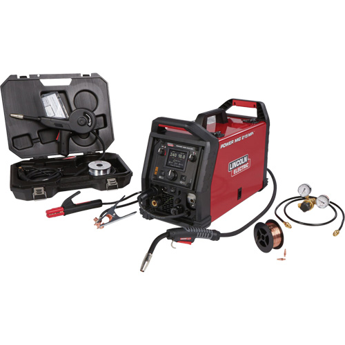 POWER MIG&reg; 215 MPi Multi-Process Welder Aluminum One-Pak&reg;, 120 V/230 V, 1 Ph, 60 Hz Moffatt Supply & Specialties