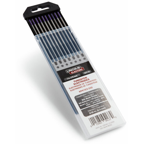WX Multi-Oxide Premium Tungsten Electrode, 3/32" Dia. x 7" L Moffatt Supply & Specialties