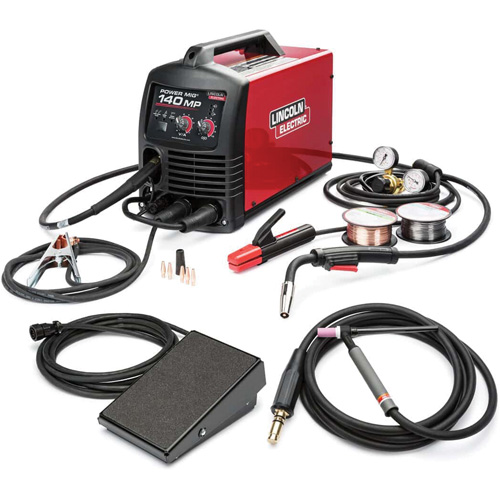 POWER MIG&reg; 140 MP&reg; Multi-Process Welder TIG One-Pak&reg;, 115 V, 1 Ph, 60 Hz Moffatt Supply & Specialties