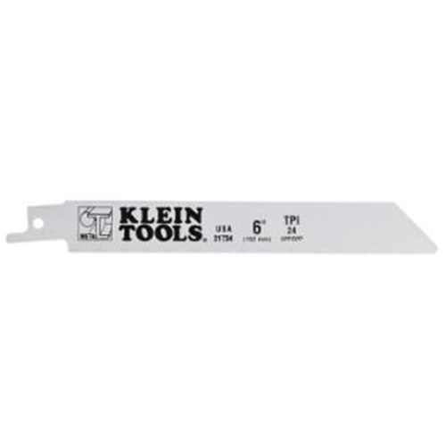 Reciprocating Saw Blades, Bi-Metal, 24 TPI, 6" L x 3/4" W Moffatt Supply & Specialties