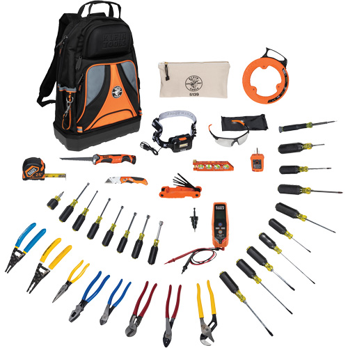 Jeu doutils pro avec sac &agrave; dos &agrave; outils, 41 morcea Moffatt Supply & Specialties