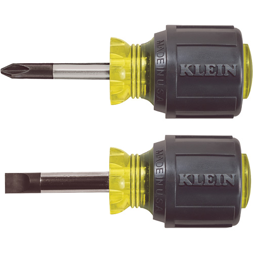 Stubby Screwdriver Set, 2 Pcs. Moffatt Supply & Specialties