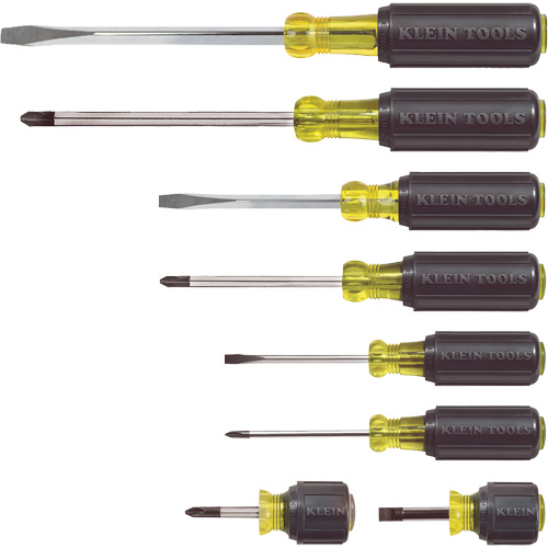 Multi-Application Screwdriver Set, 8 Pcs. Moffatt Supply & Specialties