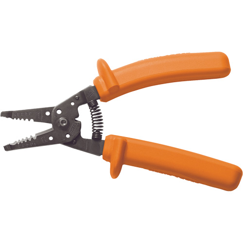Pince &agrave; d&eacute;nuder a/coupe-fil isol&eacute;e Klein-Kurve Moffatt Supply & Specialties