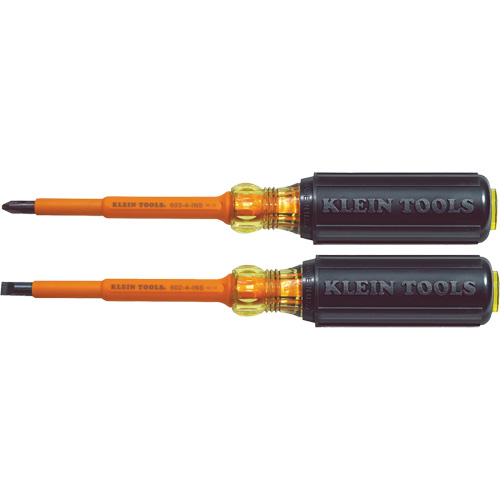 Jeu de tournevis isol&eacute;s, 1000 V, 2 M Moffatt Supply & Specialties
