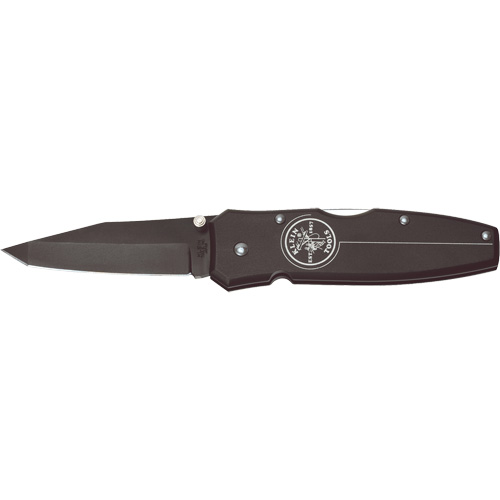 Tanto Lockback Knife, 2-1/2"/65 mm, Stainless Steel, Aluminum Handle Moffatt Supply & Specialties
