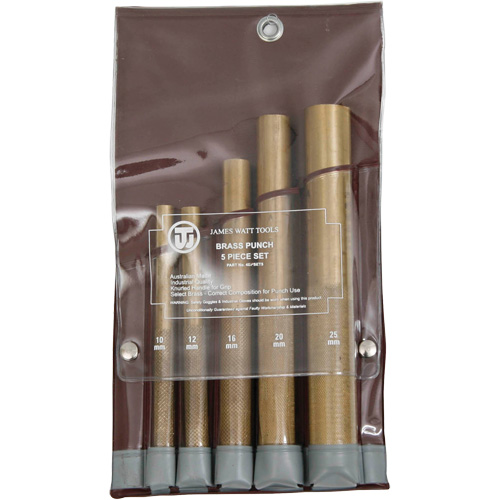 Brass Punches Set, 5 Pieces Moffatt Supply & Specialties