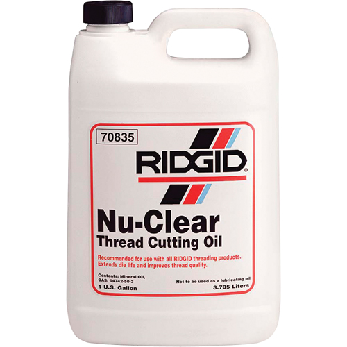 Nu-Clear Thread Cutting Oil, Jug Moffatt Supply & Specialties