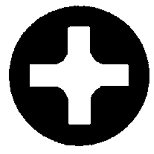 Stubby Phillips Screwdriver, #2, 3-7/16" L, Cushion Grip Handle Moffatt Supply & Specialties