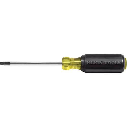 Tournevis Klein a/manche caoutchout&eacute;-Tournevis Torx &agrave; tige ronde Moffatt Supply & Specialties