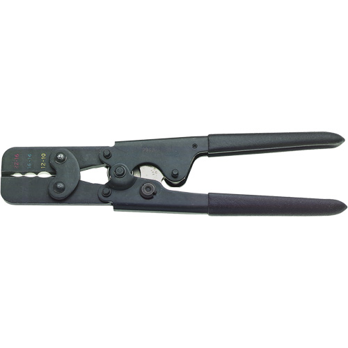 Full Cycle Ratcheting Crimper for Insulated Terminals Moffatt Supply & Specialties