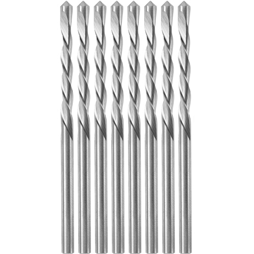 8-Piece Guidepoint Spiral Saw Bit with 1/8" Diameter, 1/8", 3/4" Flute Moffatt Supply & Specialties