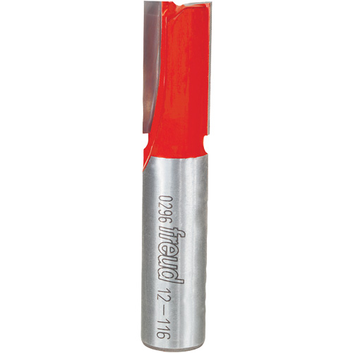 Router Bit - Double Flute Straight Bit, 1/2" Dia., 3/4" H, 2-5/8" L Moffatt Supply & Specialties