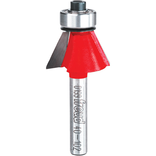Router Bit - Chamfer Bit, 15/16" Dia., 1/4" Shank Moffatt Supply & Specialties