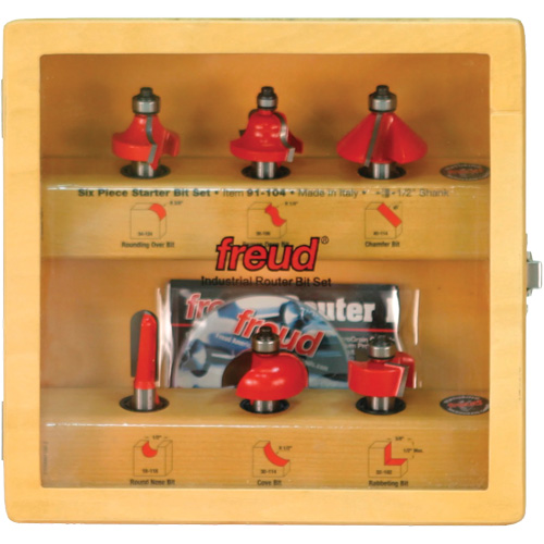 Starter Router Bit Set with 1/2" Shanks Moffatt Supply & Specialties