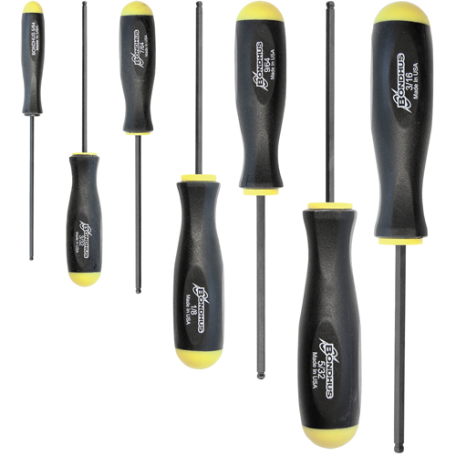 Jeux de tournevis ball driver - SAE, 7 mcx Moffatt Supply & Specialties