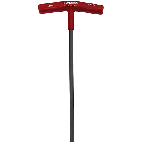 Individual Hex Keys - Metric, Hex End, 3 mm x 7.7" L, T Handle Moffatt Supply & Specialties