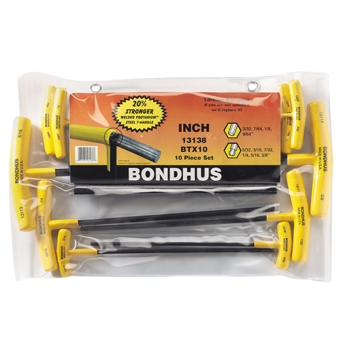 Jeu de cl&eacute;s hexagonales Ball Driver, 10 mcx, Imp&eacute;rial Moffatt Supply & Specialties