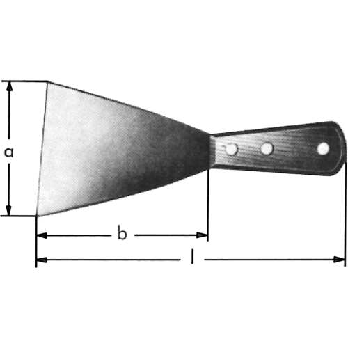 Couteaux &agrave; mastiquer & spatules Moffatt Supply & Specialties