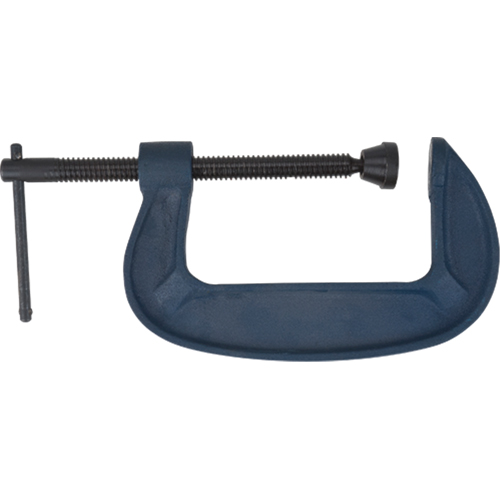 C-Clamp, 2" (51 mm) Capacity, 1-5/8" (41 mm) Throat Depth Moffatt Supply & Specialties