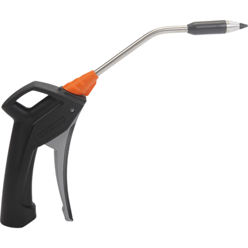 Heavy-Duty Air Blow Gun With 5 1/2" S.S. Nozzle and Silencer Moffatt Supply & Specialties