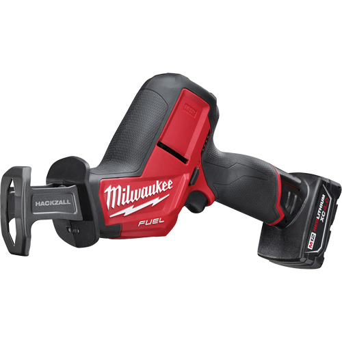 M12 Fuel Hackzall&reg; Reciprocating Saw Kit, 12 V, Lithium-Ion Battery, 0 - 3000 SPM Moffatt Supply & Specialties