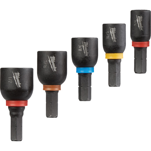 Jeu de tourne-&eacute;crous magn&eacute;tiques Shockwave Impact Duty, 5 Mcx, Tourne-&eacute;crou Moffatt Supply & Specialties