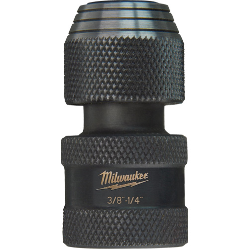 Adaptateur de douille carr&eacute;e &agrave; hexagonale pour tournevis &agrave; percussion Shockwave, Chocs, Prise 1/4", Douille 3/8", 1,875" lo Moffatt Supply & Specialties