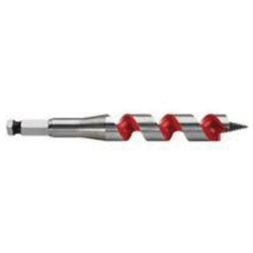 Ship Auger Bit, 5/8" Diameter, 3" Flute, 7/16"" Hex Shank Moffatt Supply & Specialties