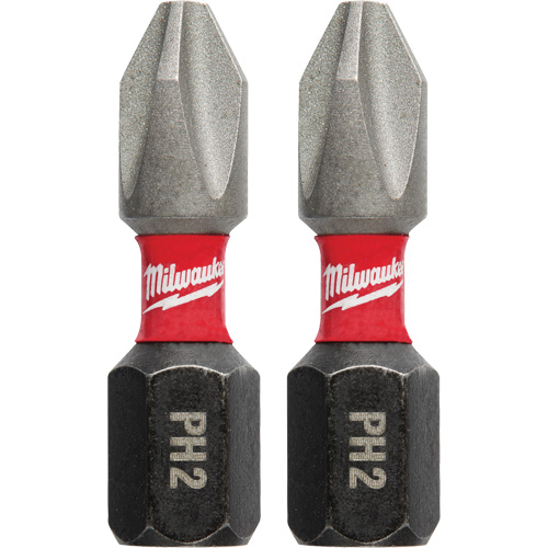 Shockwave Insert Bits, Phillips, #2, 1/4" Drive Moffatt Supply & Specialties