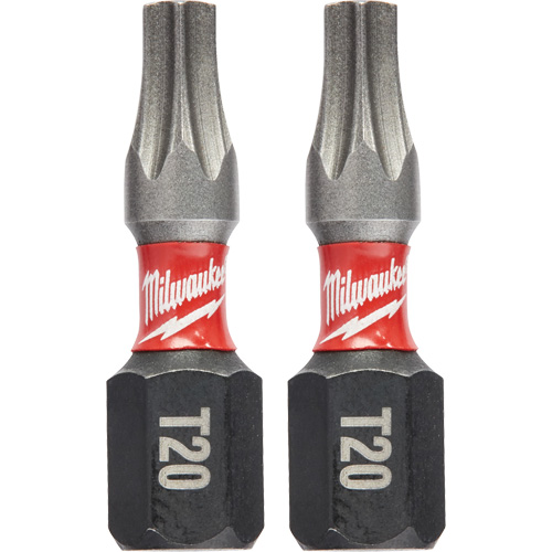 Forets &agrave; chocs Shockwave, Torx, T-20, Prise 1/4" Moffatt Supply & Specialties