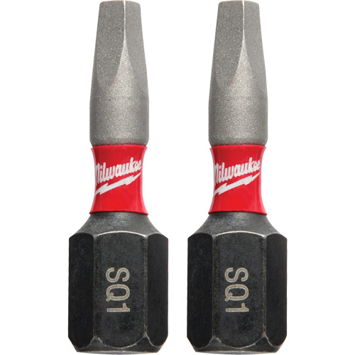 Shockwave Insert Bits, Square, #1, 1/4" Drive Moffatt Supply & Specialties