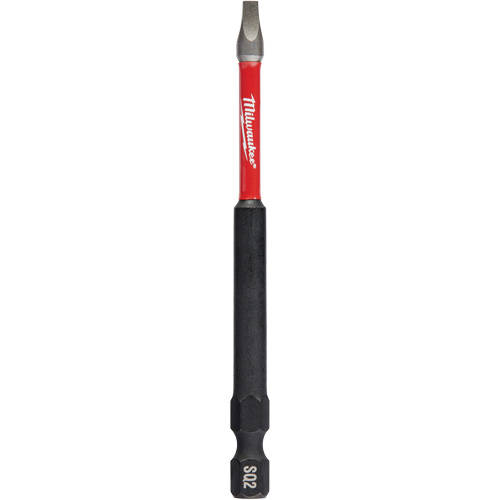 Embouts &agrave; percussion Shockwave Impact-Duty, Carr&eacute;e, Embout #2, Prise 1/4", Longueur 3-1/2" Moffatt Supply & Specialties