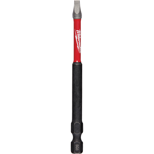 Embouts &agrave; percussion Shockwave Impact-Duty, Carr&eacute;e, Embout #3, Prise 1/4", Longueur 3-1/2" Moffatt Supply & Specialties