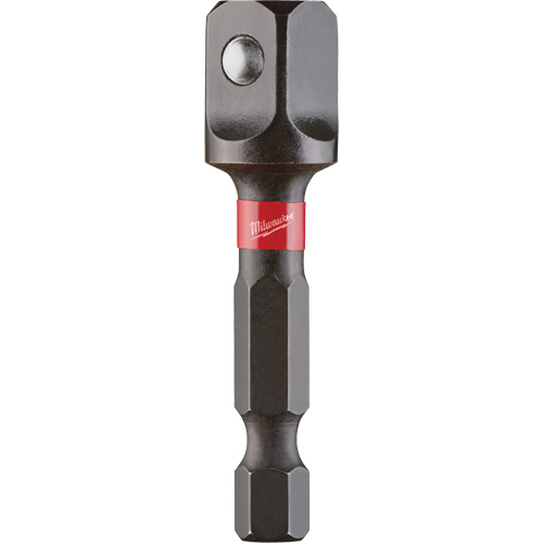Adaptateur de douilles &agrave; chocs Shockwave, 1/4" Prise, Dimension m&acirc;le 3/8", Sph&eacute;rique, 1-7/8" lo Moffatt Supply & Specialties
