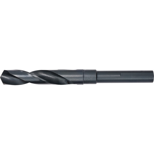 Reduced Shank Drill Bit, 17/32", High Speed Steel, 3" Flute, 135° Point Moffatt Supply & Specialties