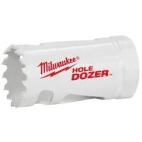 Scie-cloche Hole Dozer avec arbre, 1", Profondeur de la coupe 1-5/8", Bim&eacute;tal Moffatt Supply & Specialties