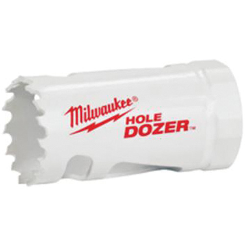 Scie-cloche Hole Dozer avec arbre, 1-1/8", Profondeur de la coupe 1-5/8", Bim&eacute;tal Moffatt Supply & Specialties