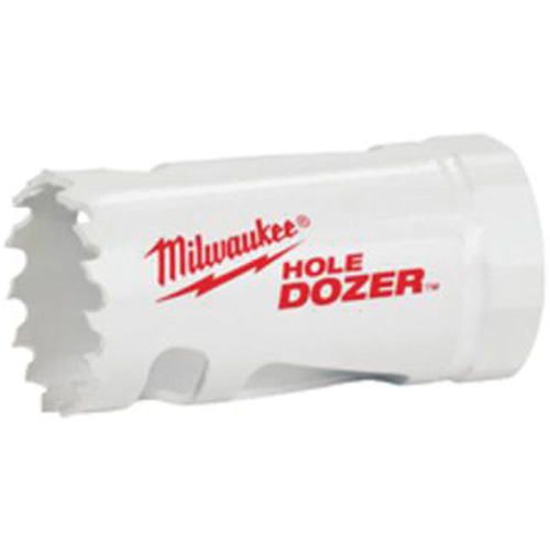 Scie-cloche Hole Dozer avec arbre, 1-1/4", Profondeur de la coupe 1-5/8", Bim&eacute;tal Moffatt Supply & Specialties