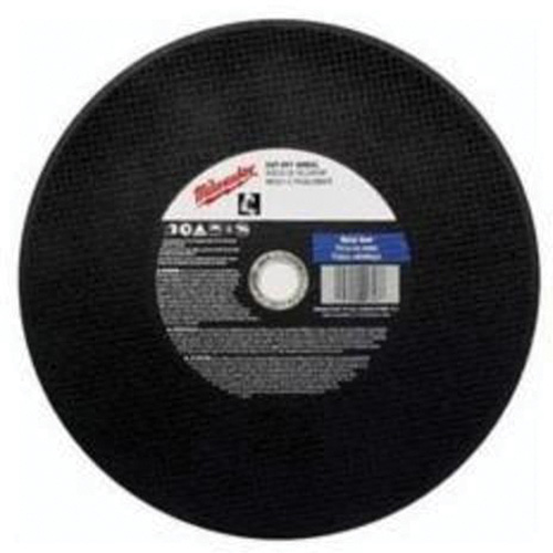 General Purpose Cut-Off Wheels, 14" x 3/32", 1" Arbor, Type 1, Aluminum Oxide, 4365 RPM Moffatt Supply & Specialties
