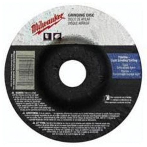 Grinding Wheel, 4-1/2" x 1/4", 7/8" Arbor, Aluminum Oxide, Type 27 Moffatt Supply & Specialties