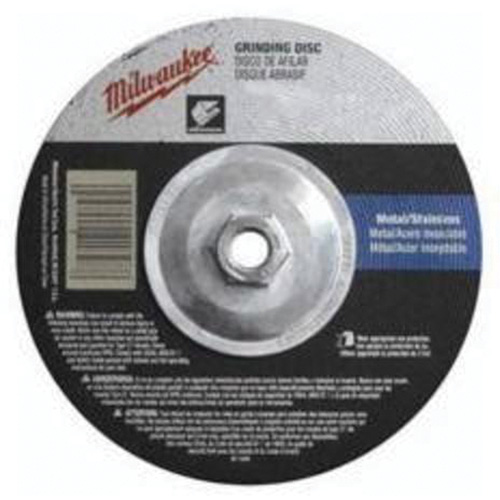 Grinding Wheel, 7" x 1/4", 5/8"-11 Arbor, Aluminum Oxide, Type 27 Moffatt Supply & Specialties