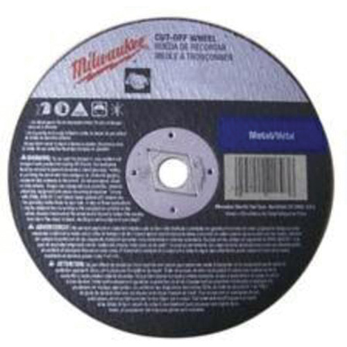General Purpose Cut-Off Wheels, 7" x 3/32", 5/8" Arbor, Type 1, Aluminum Oxide, 8730 RPM Moffatt Supply & Specialties