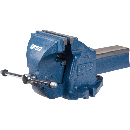 Heavy-Duty Bench Vise, 6" Jaw Width, 3-1/2" Throat Depth Moffatt Supply & Specialties