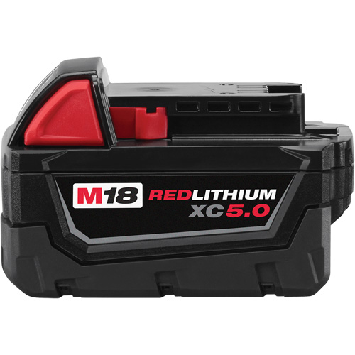 M18 Redlithium XC5.0 Extended Capacity Battery Pack, Lithium-Ion, 18 V, 5 A Moffatt Supply & Specialties