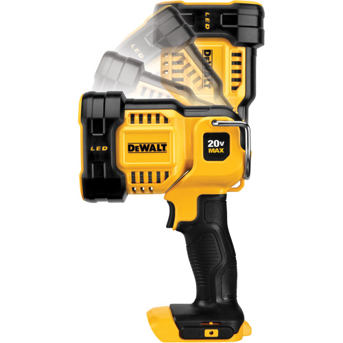 Max Cordless Jobsite Spotlight, LED, 1000 Lumens, Rechargeable Batteries Moffatt Supply & Specialties