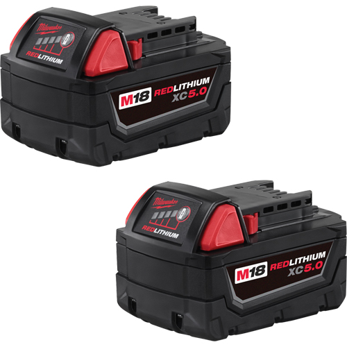M18 Redlithium Battery Pack, Lithium-Ion, 18 V, 5.0 A Moffatt Supply & Specialties