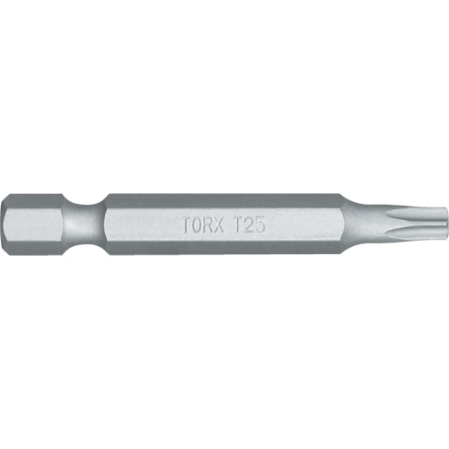 Screwdriver Bit, Torx, T-25 Tip, 1/4" Drive Size, 4-4/5" Length Moffatt Supply & Specialties