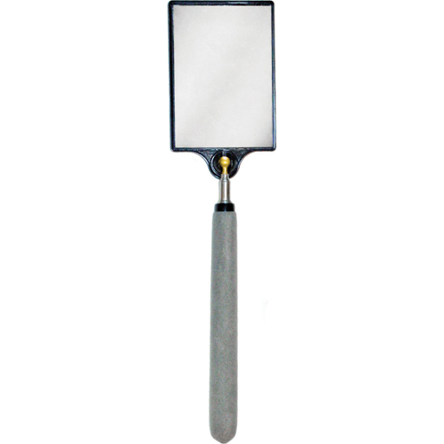 Inspection Mirror, Rectangular, 3-1/2" L x 2-1/2" W, Telescopic Moffatt Supply & Specialties